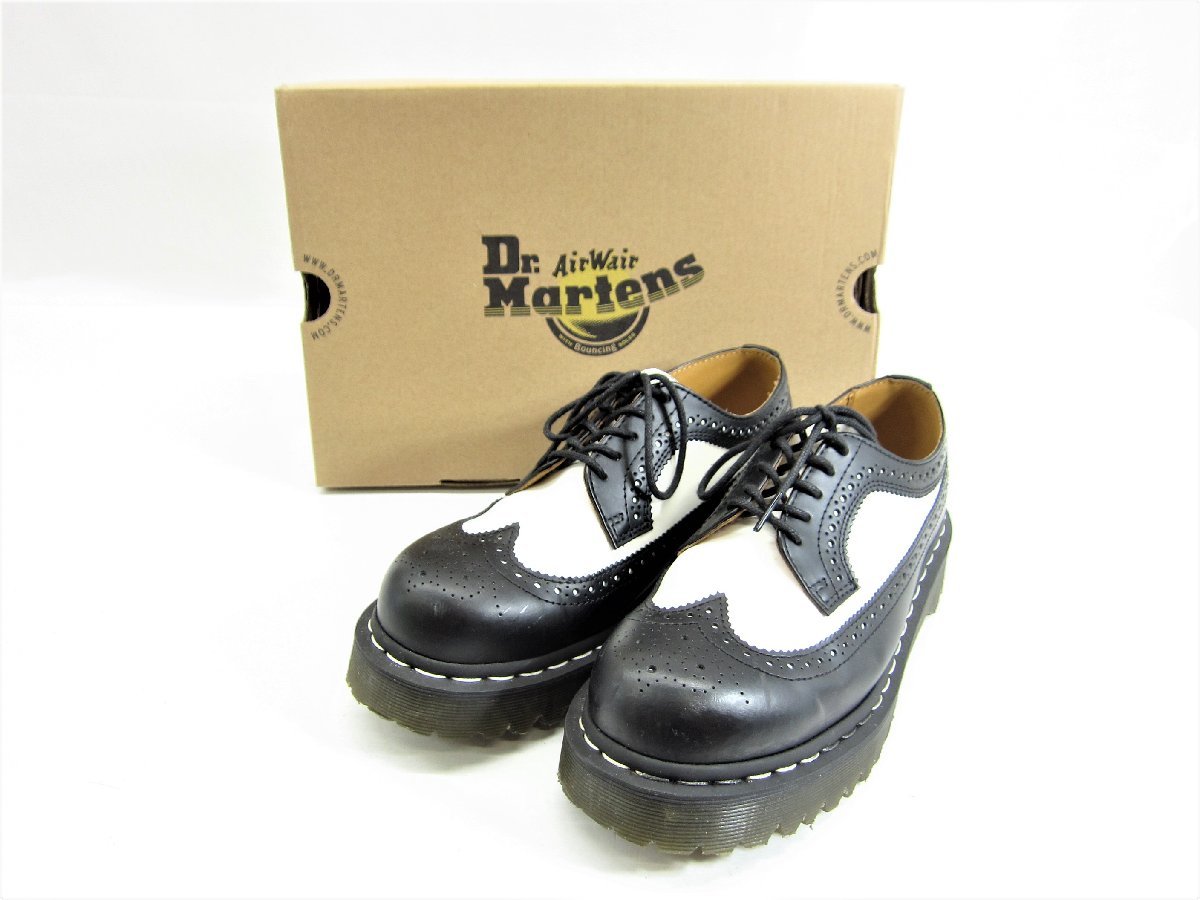 優れた品質 Dr.Martens □UT9948 ブーツ メンズ 26.0cm UK7 SHOE BROGUE BEX 3989 ドクターマーチン UK7