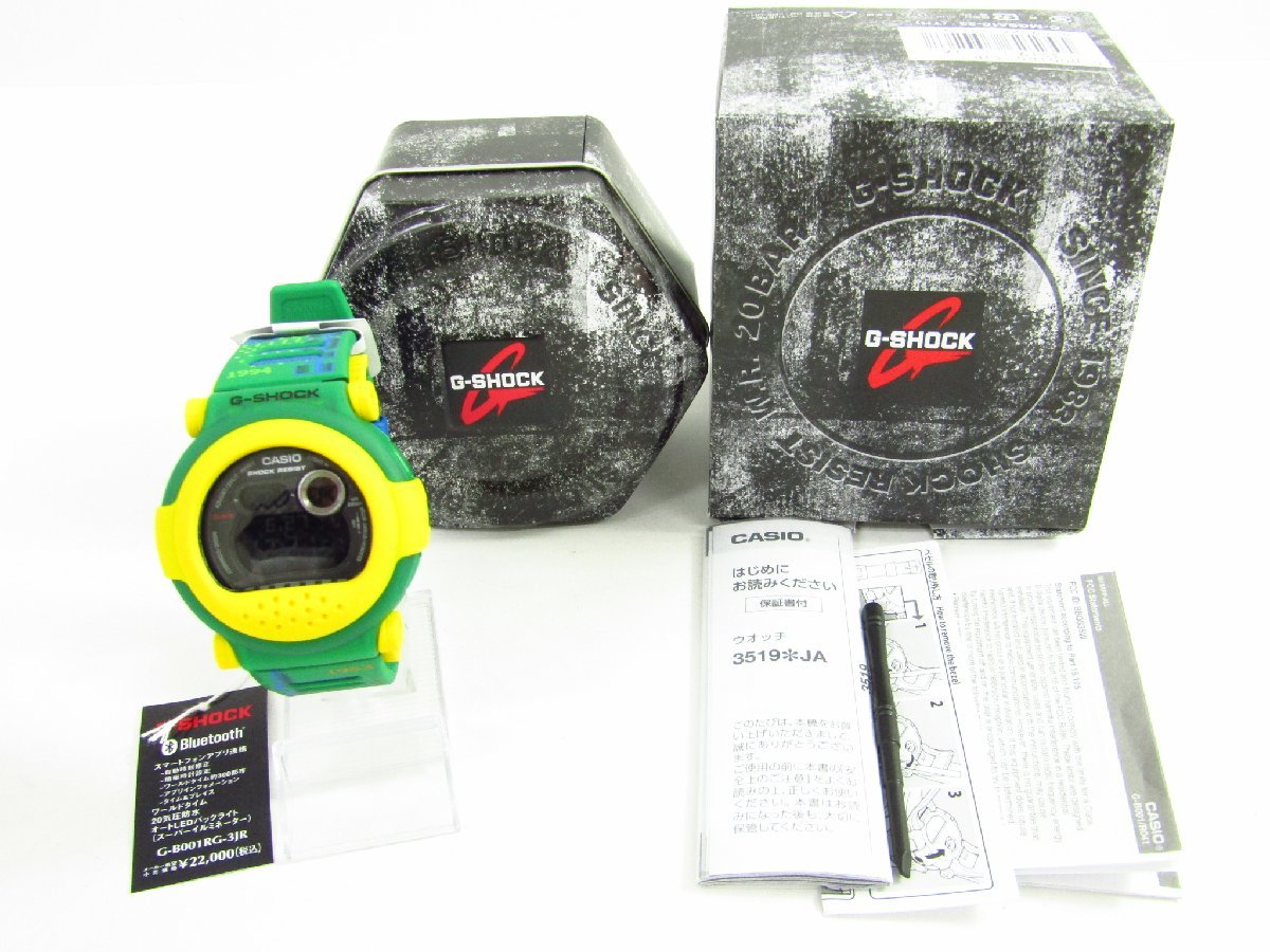 未使用 CASIO カシオ G-SHOCK G-ショック G-B001RG-3JR デジタル 腕時計 ▼AC24000