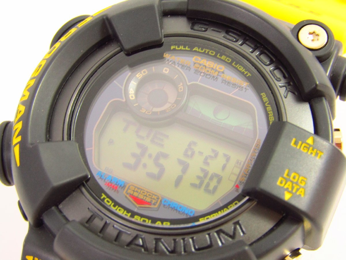 CASIO カシオ G-SHOCK G-ショック × アイサーチ・ジャパン FROGMAN GW-8200K-9JR デジタル 腕時計 ▼AC24005_画像7