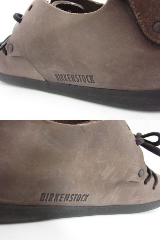 BIRKENSTOCK Birkenstock Montana Natural Leather Oiled EUR39 25.0cm lady's boots shoes *UT9922