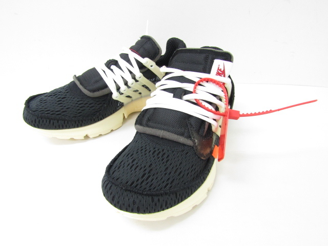 OFF-WHITE × NIKE THE TEN AIR PRESTO/AA3830-001 SIZE:28cm ナイキ スニーカー 靴 ≡SH6544_画像2