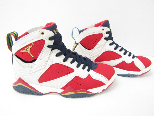 TROPHY ROOM × NIKE AIR JORDAN 7 RETRO SP ”TRUE RED AND OBSIDIAN”/DM1195-474 SIZE:27.5cm ナイキ スニーカー 靴 ≡SH6549_画像4