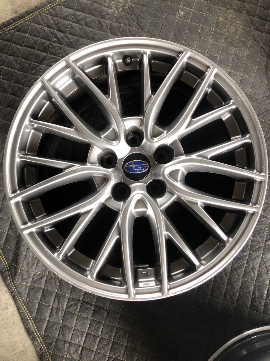 スバル WRX STI 純正 18インチ 8.5J +55 PCD114.3 4本セット