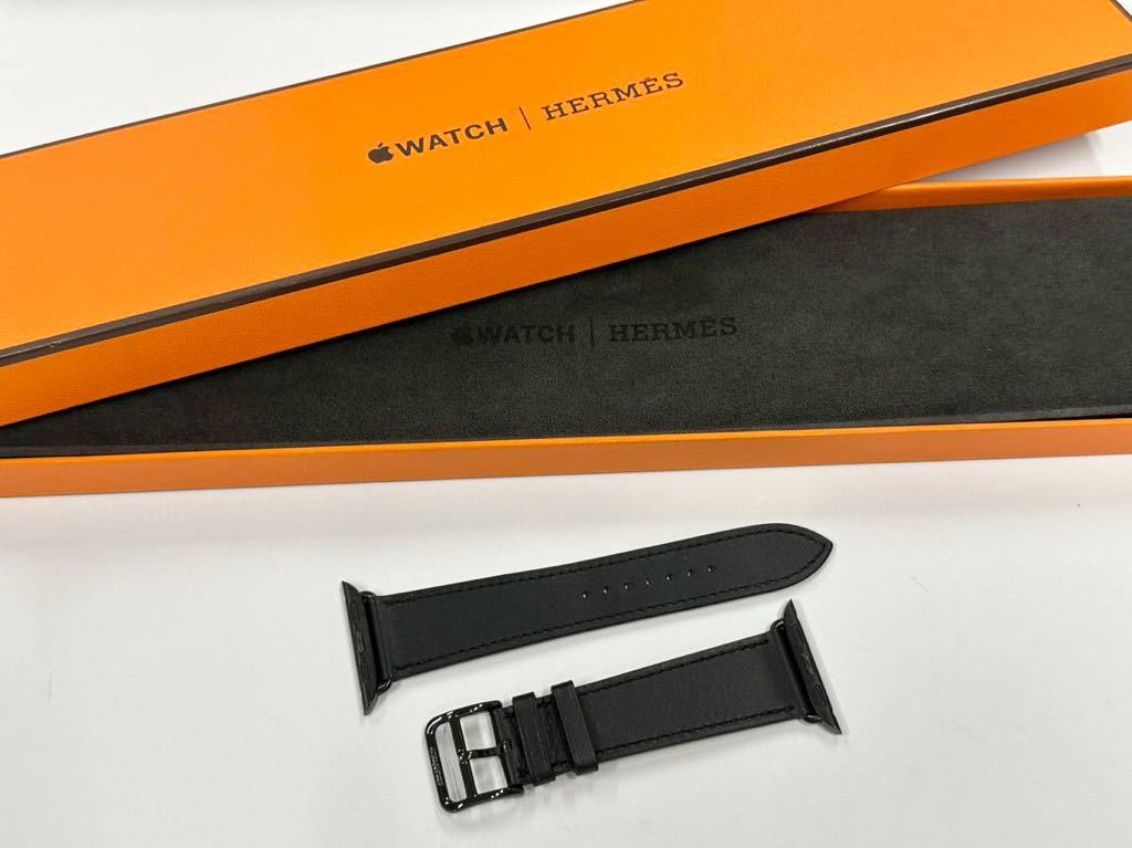 ☆即決 未使用 Apple Watch Hermes 41mm 40mm ブラック 黒 シンプル