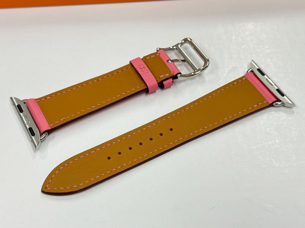 ☆即決 ほぼ未使用 Apple Watch Hermes 41mm 40mm ローズアザレ