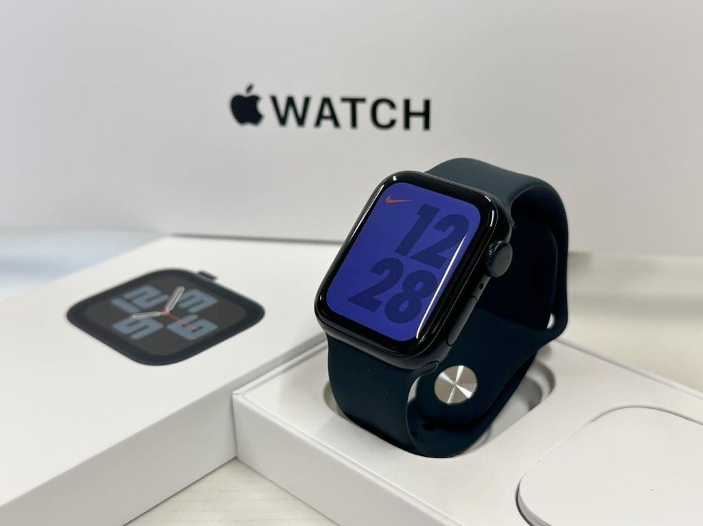 即決 美品 第二世代 バッテリー100% Apple Watch SE2 40mm ミッドナイト アルミニウム アップルウォッチ GPSモデル  201｜PayPayフリマ