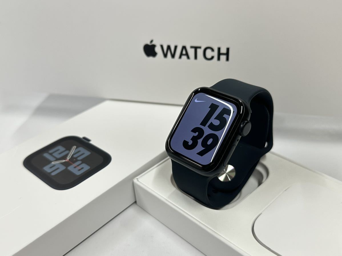 即決 美品 第二世代 バッテリー100% Apple Watch SE2 40mm