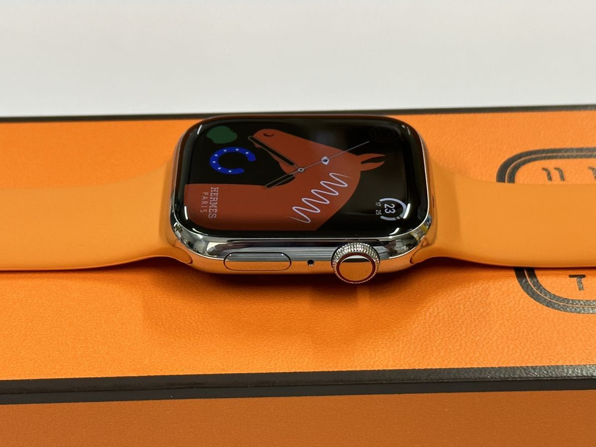 ☆即決 美品 バッテリー98% Apple Watch series7 HERMES 45mm アップル
