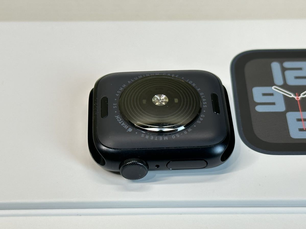 Apple watch SE 2 第二世代 40mm GPS ミッドナイト 偽物 家電・スマホ