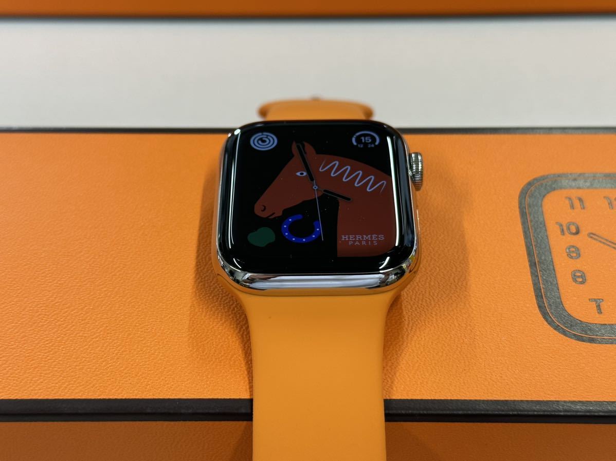 ☆即決 美品 バッテリー98% Apple Watch series6 HERMES 44mm アップル