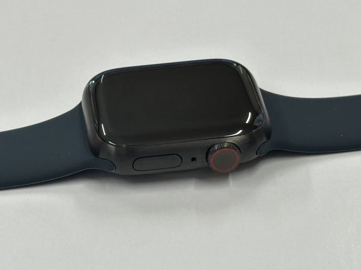 ☆即決 美品 Apple Watch series7 Edition ブラックチタニウム