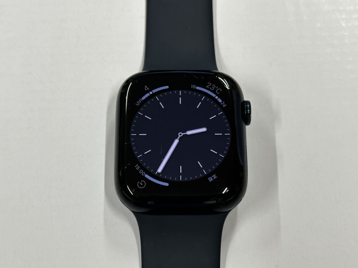 ☆即決 バッテリー100% Apple Watch series8 45mm ミッドナイト