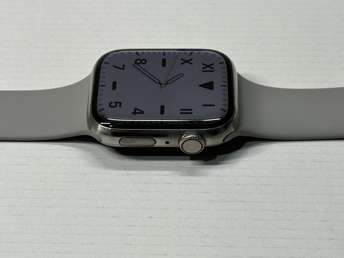 ☆即決 Apple Watch series7 Edition シルバー チタニウム Titanium