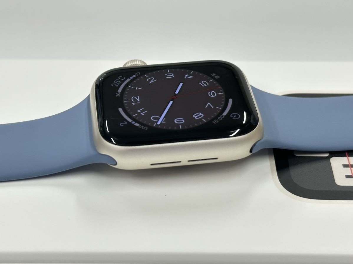 即決 ケア+ 100% Apple Watch SE2 40mm スターライト 即決 ケア+ 100% Apple Watch SE2 40mm スターライト