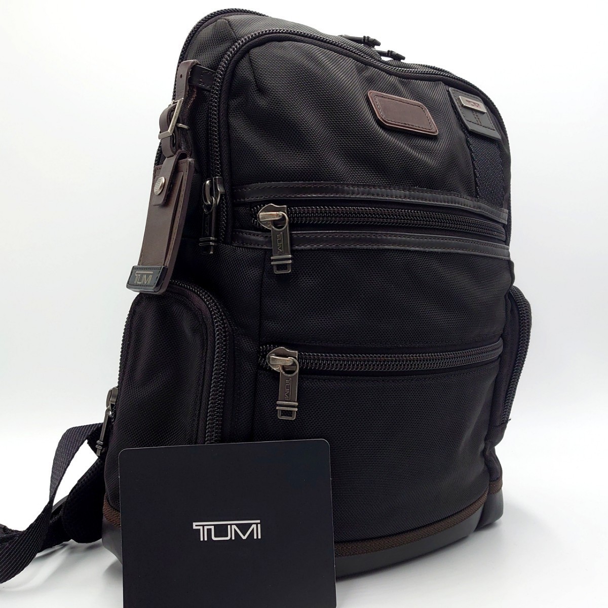 1円 上美品 TUMI トゥミ ALPHA BRAVO KNOX メンズ リュック バック