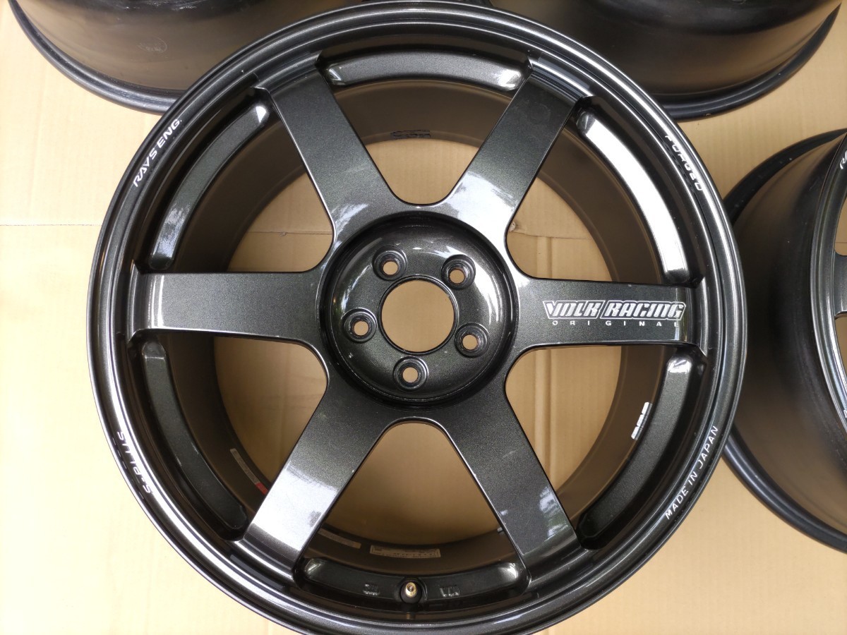により 18×8.0J +45 5/114.3 ボルクレーシング TE37 SAGA S-plus (MM