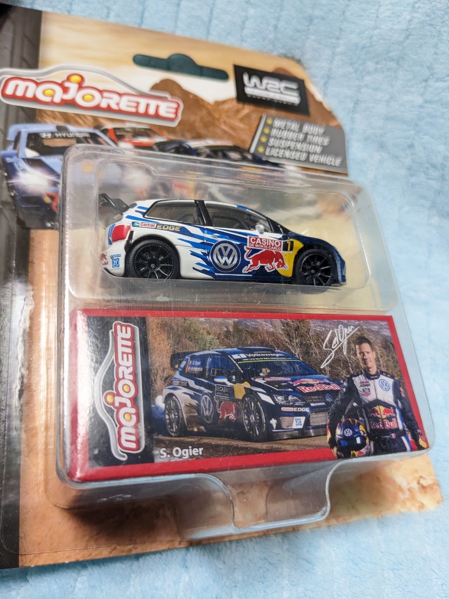 ★マジョレット フォルクスワーゲン ポロ R WRC レッド ブル★MAJORETTE VOLKSWAGEN POLO Red Bull レア ラリー レース 限定 GTI_画像10