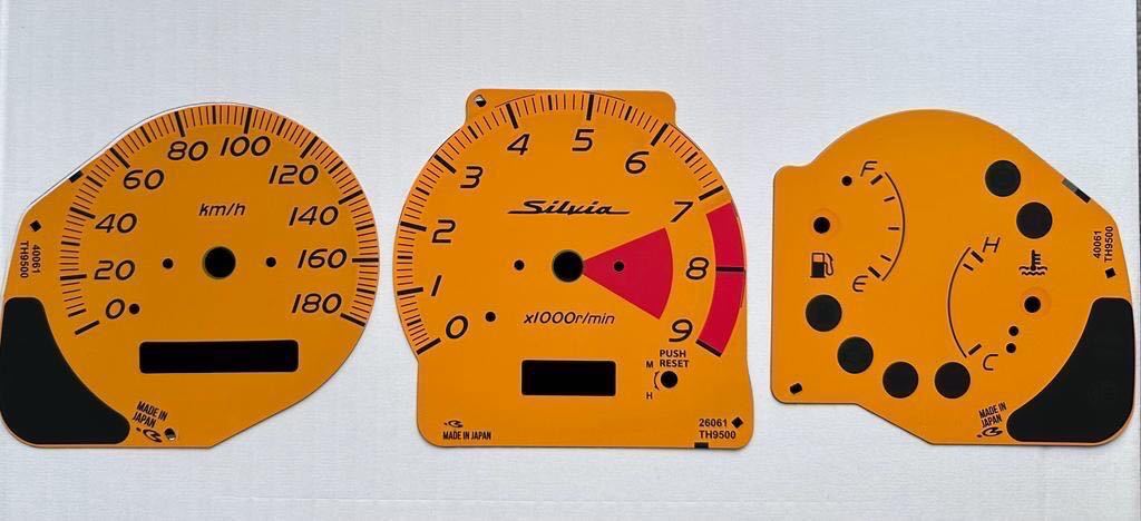 S15 シルビア スピードメーターパネル SILVIA METER PANEL-