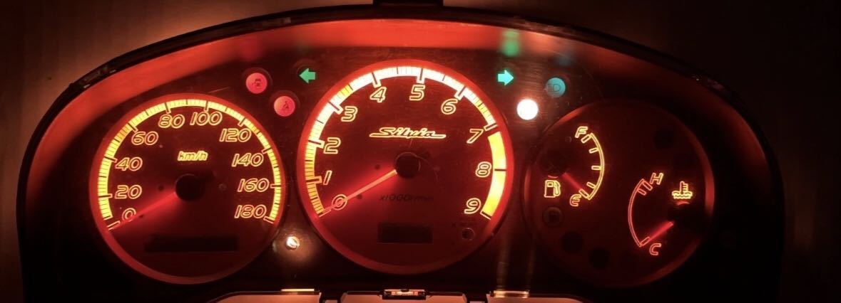 S15 シルビア スピードメーターパネル S15 SILVIA SPEEDO METER PANEL