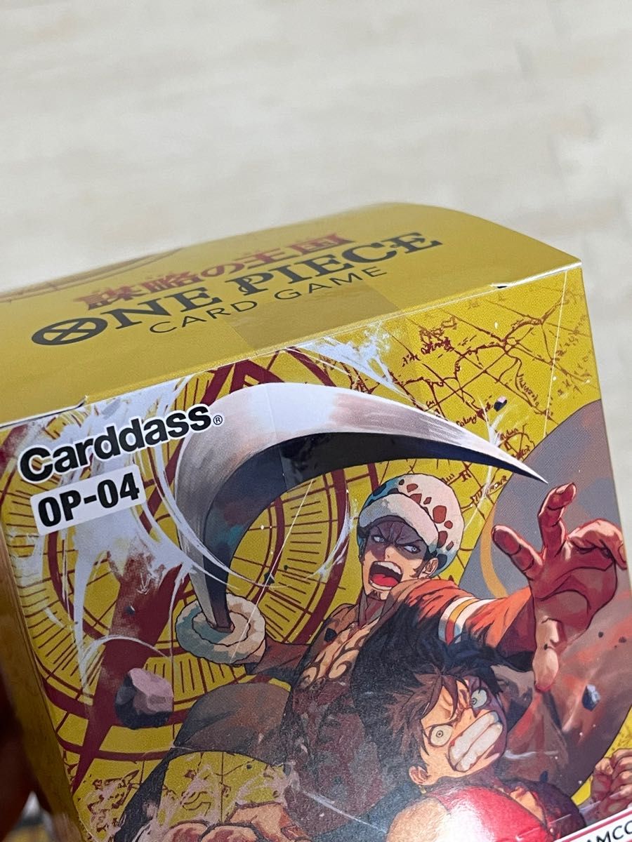 【新品未開封】ワンピースカードゲーム　謀略の王国　5BOX 未開封テープ付