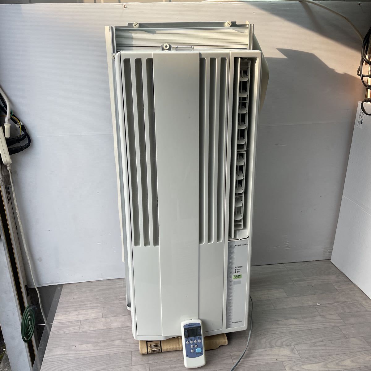 窓用エアコン CORONA コロナ ウインドエアコン CW-F1618E6リモコン 窓