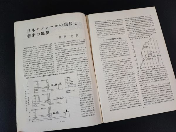 【鉄道ピクトリアル・1970年 (昭和40年) 4月号】特集・日本のモノレール/上野モノレールの使命/湘南モノレール/_画像3