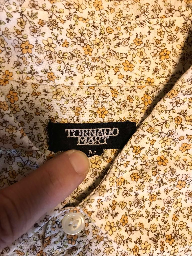  Tornado Mart small floral print long sleeve shirt sizeM