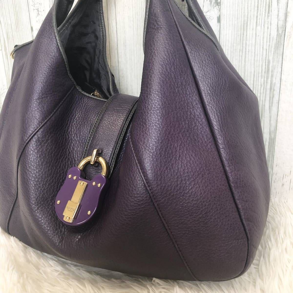 美品】ロエベ カリエ ハンドバッグ ワンショルダーバッグ レザー