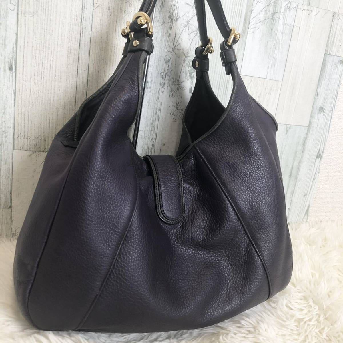 美品】ロエベ カリエ ハンドバッグ ワンショルダーバッグ レザー