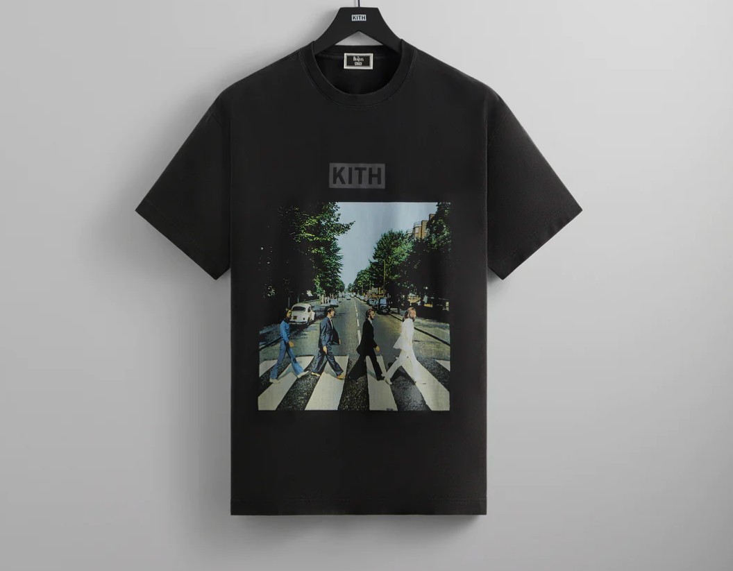 殿堂 kithビートルズ ビートルズ Tee Vintage Road Abbey Beatles The