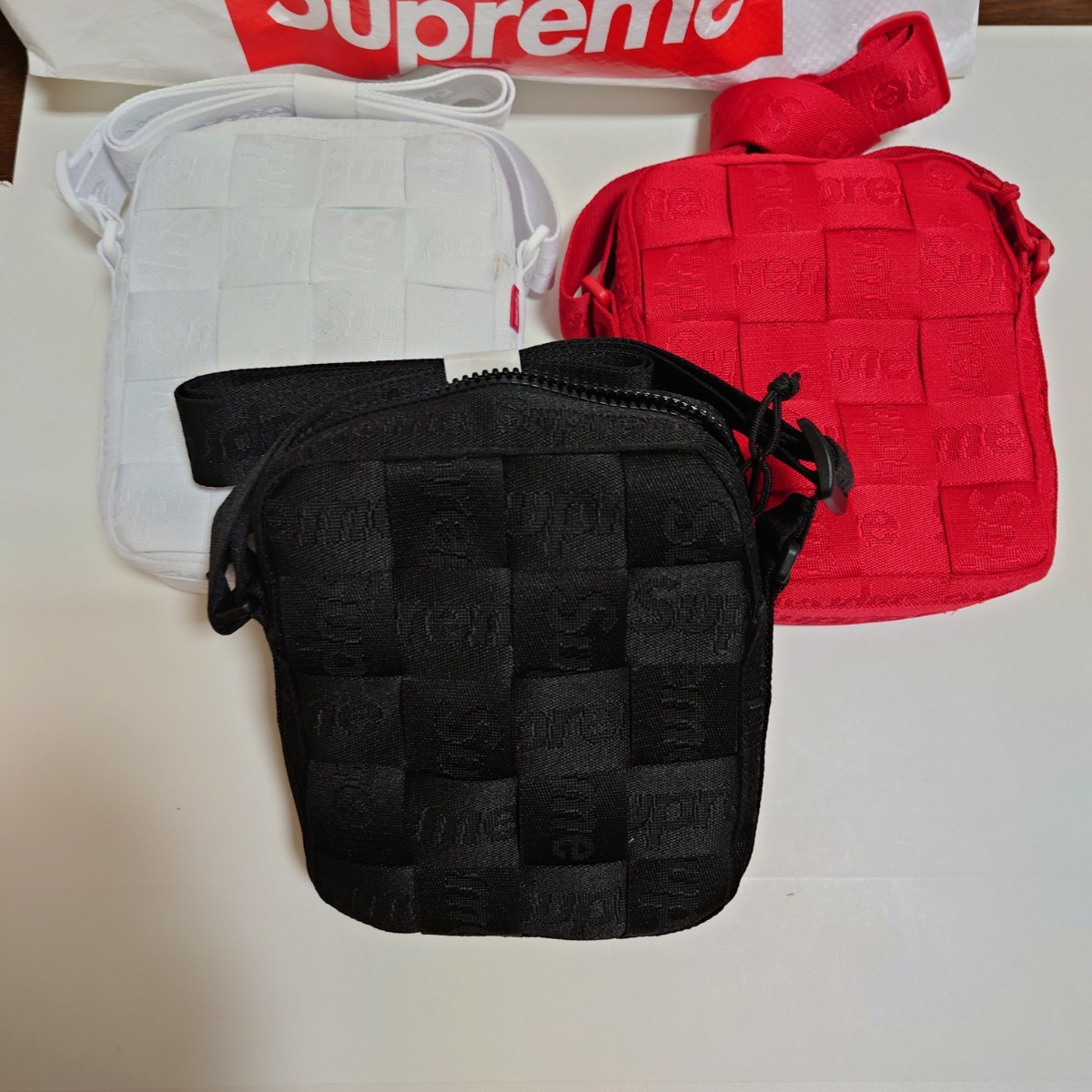 Supreme Woven Shoulder Bag シュプリーム ウーブン ショルダー バッグ