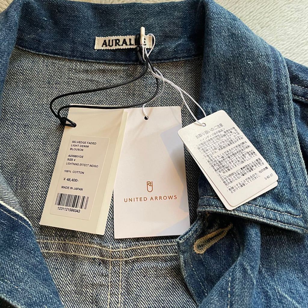 新品未使用】常田大希着用 AURALEE SELVEDGE FADED LIGHT DENIM 新品未使用】常田大希着用 AURALEE SELVEDGE FADED LIGHT DENIM