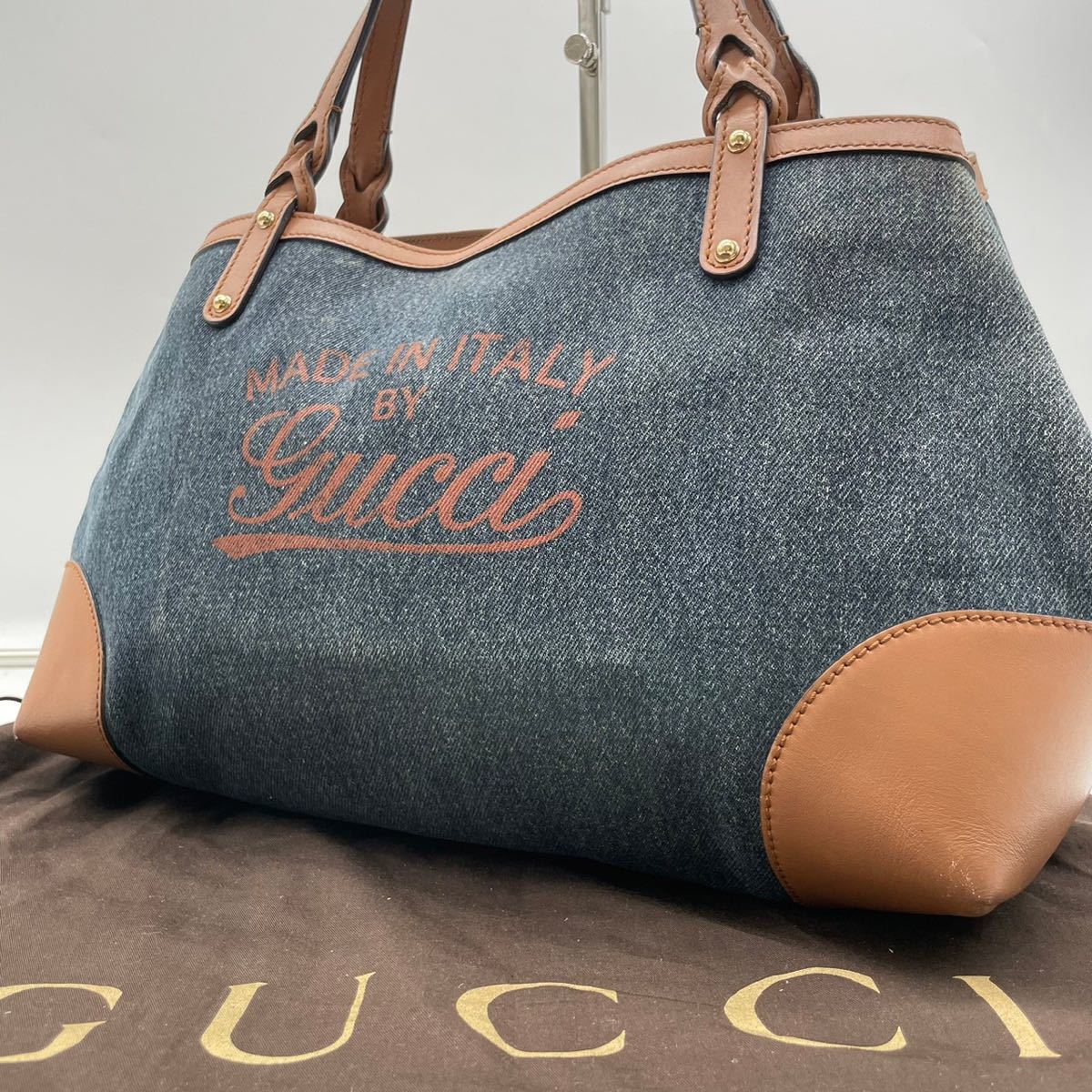 極美品 GUCCI グッチ ハンドバッグ トートバッグ ビジネスバッグ A4