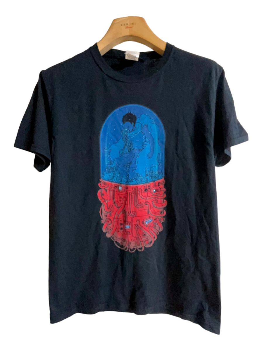 激レア★AKIRA アキラ　カプセル　Tシャツ S fruit of the loom HD cotton 黒 丸胴 ヴィンテージ　大友克洋 鉄雄_画像1