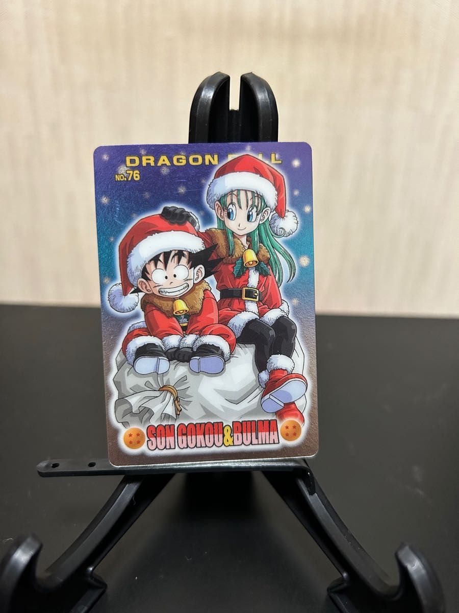 ドラゴンボール クリアハードカード 孫悟空&ブルマ クリスマス ドラゴンボール クリアハードカード 孫悟空&ブルマ クリスマス