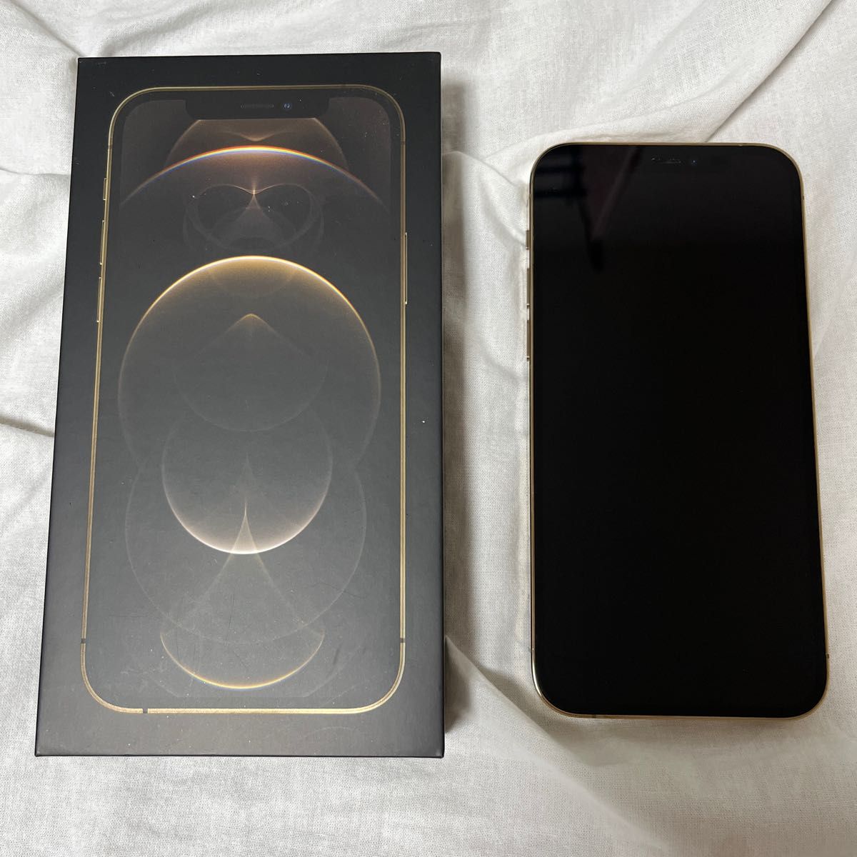 iPhone12pro128GB ゴールド SIMフリー 美品 新品付属品 | www.mclegal.info