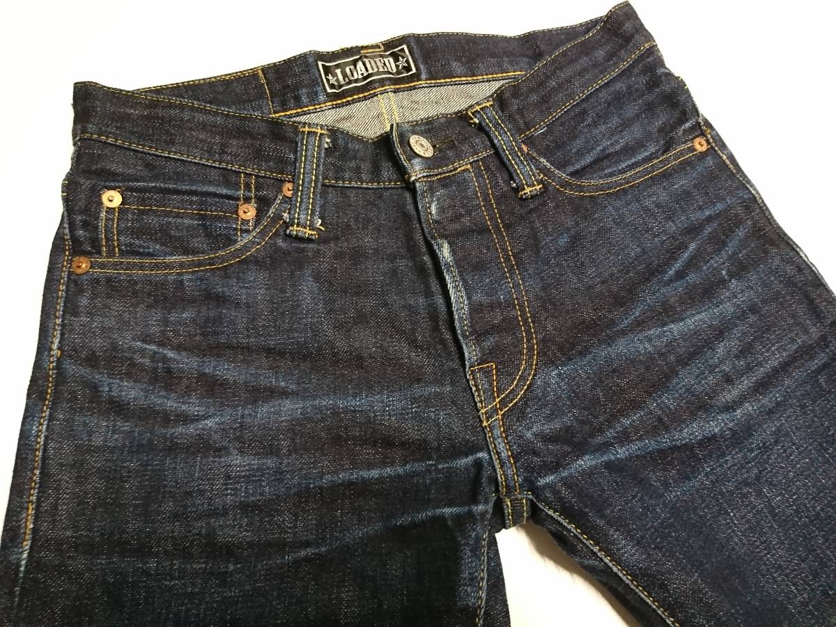 LOADED ローデッド LJ-02 日本製 セルビッジ生地 タイトブーツ LOADED ローデッド LJ-02 日本製 セルビッジ生地 タイトブーツ