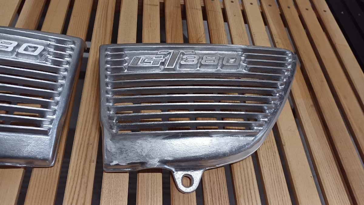 GT380 キジマ アルフィンカバー アルフィン サイドカバー アルミフィン