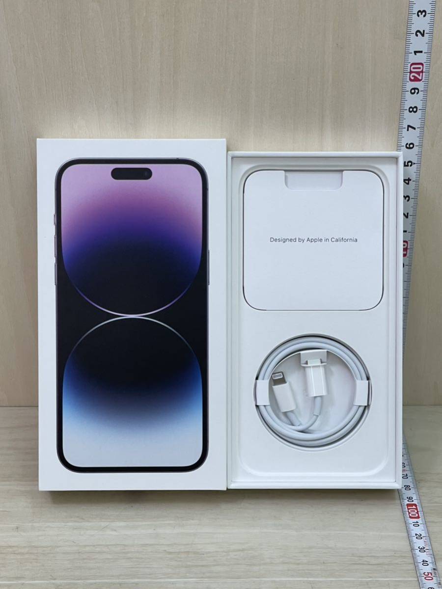 新品同様 SIMフリー Apple iPhone14 Pro Max 128GB バッテリー99% ネットワーク利用判定○ 店頭展示機 1円スタート 付属品未使用の画像9