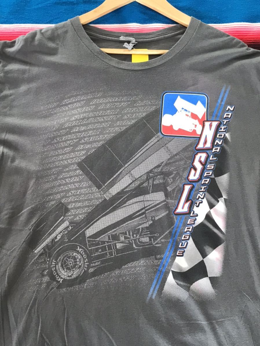 National Sprint League Tシャツ　スプリントカー　レース　レーシング　ダートレース　アメリカ　ビンテージ　世田谷ベース　古着