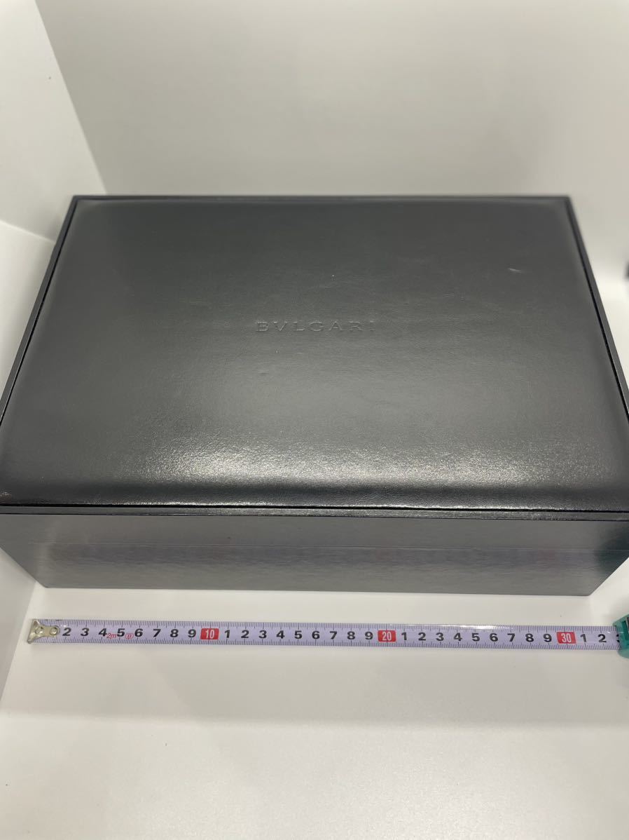 BVLGARI ブルガリ ウォッチケース 高級時計ケース 激レア アクセサリーケース 3本収納 中古美品