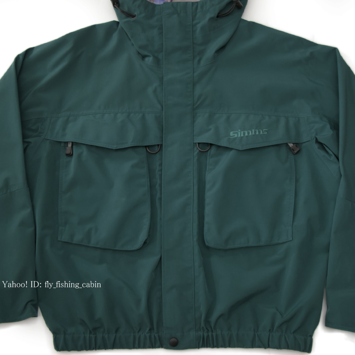  secondhand goods!SIMMS Syms Gore-Tex dry coat forest green US-S