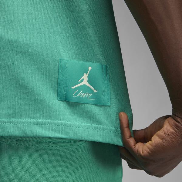 NIKE Jordan x UNION ショートスリーヴTシャツ グリーン Lサイズ タグ付新品 送込 ユニオン ジョーダン ナイキ 半袖 緑 Yahoo!フリマ（旧） 2