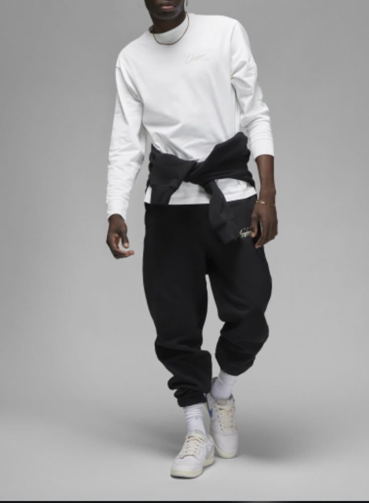 NIKE Jordan x UNION ロングスリーヴTシャツ ホワイト Lサイズ NIKE Jordan x UNION ロングスリーヴTシャツ ホワイト Lサイズ