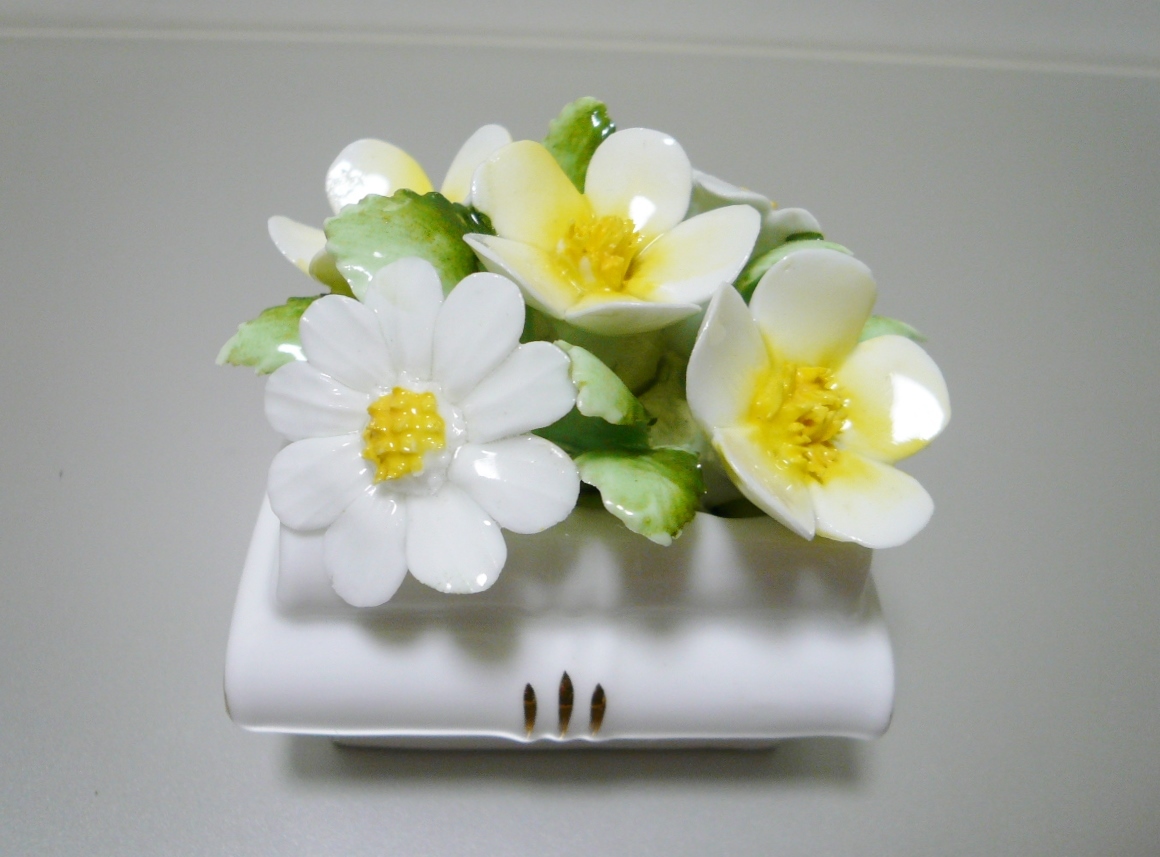 ロイヤルドルトン 陶花 花籠 Royal Doulton ロイヤルドルトン 陶花 陶器 花籠 フラワー 花