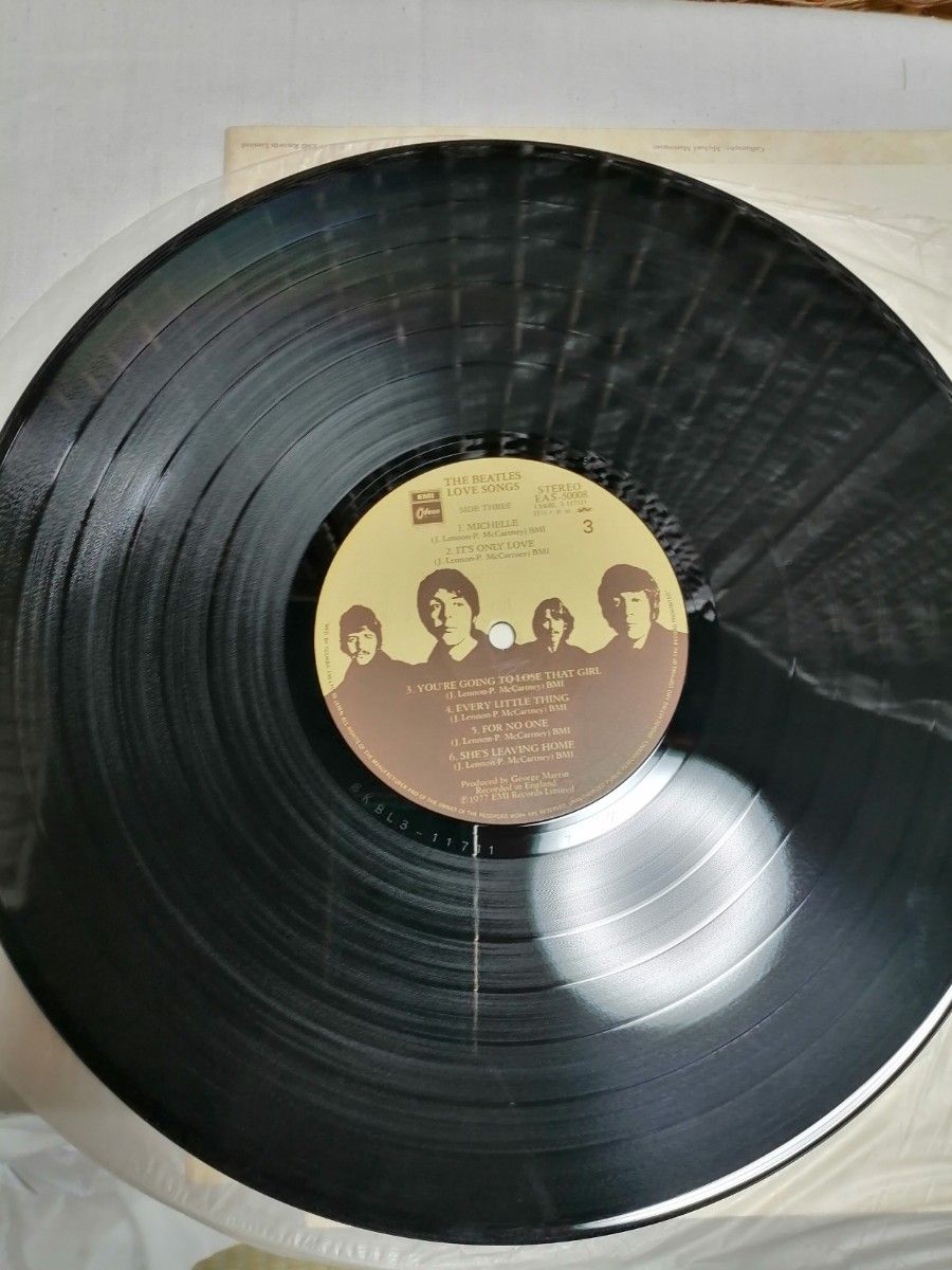帯付き ビートルズ「LOVE SONGS」日本製LPレコード2枚組|PayPayフリマ