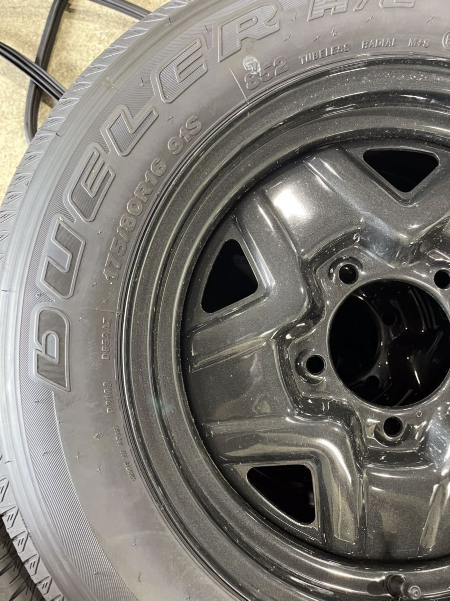 ジムニー JB64 純正 新車外し タイヤ5本セット165/80R16 | veganutris