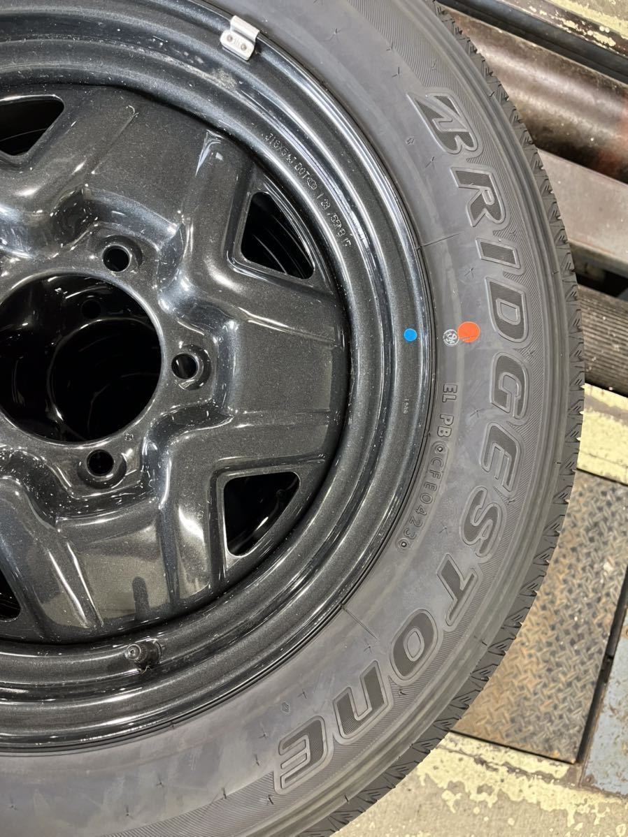 ジムニー JB64 純正 新車外し タイヤ5本セット165/80R16 | veganutris
