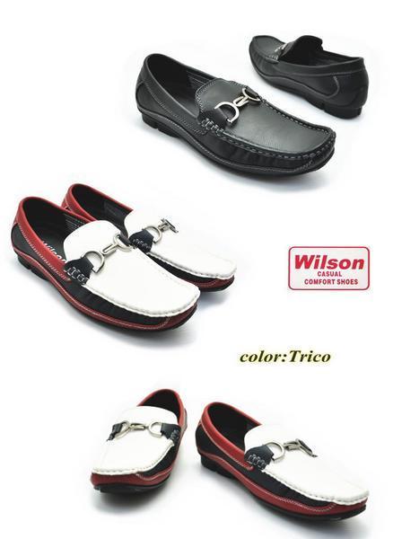 Wilson Wilson deck shoes // moccasin /Bk 260cm No8802