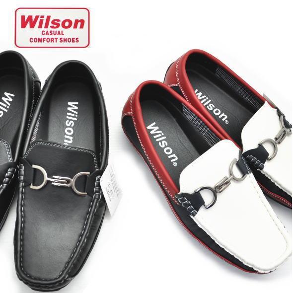 Wilson Wilson deck shoes // moccasin /Bk 260cm No8802